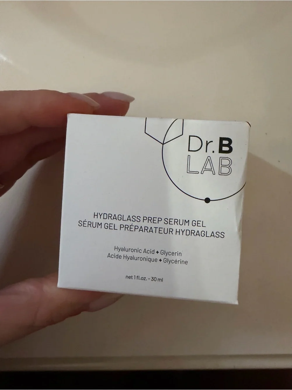 Hydraglass Prep Serum Gel – White